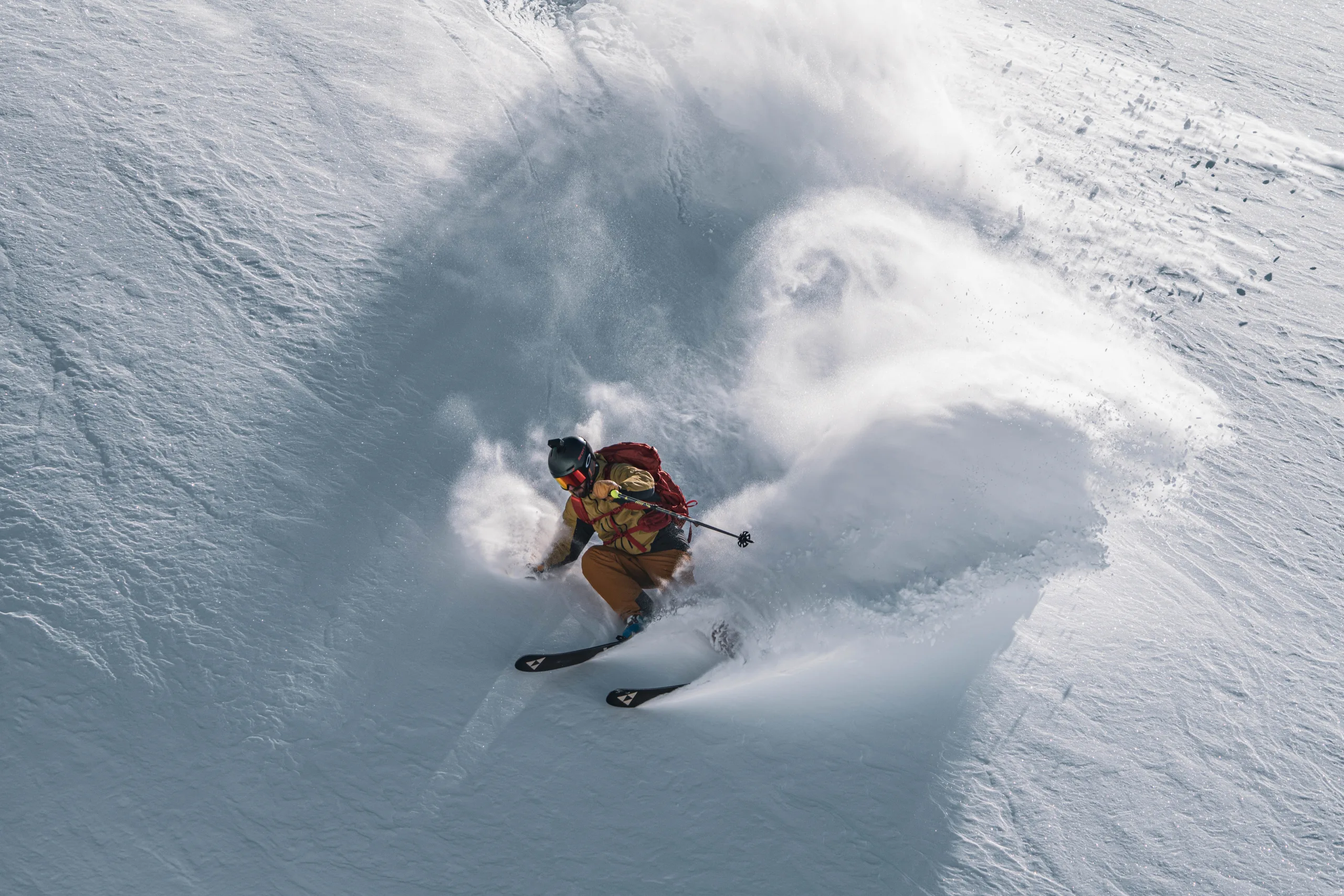 Heli drop, Neuquen province